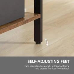 HOMCOM Industrial Bookcase Shelf 21 HOMCOM Industrial Bookcase Shelf -Office Supermarket Store homcom industrial bookcase shelf bookcases aosom 571418