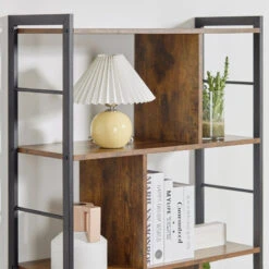 HOMCOM Industrial Bookcase Shelf 22 HOMCOM Industrial Bookcase Shelf -Office Supermarket Store homcom industrial bookcase shelf bookcases aosom 980946