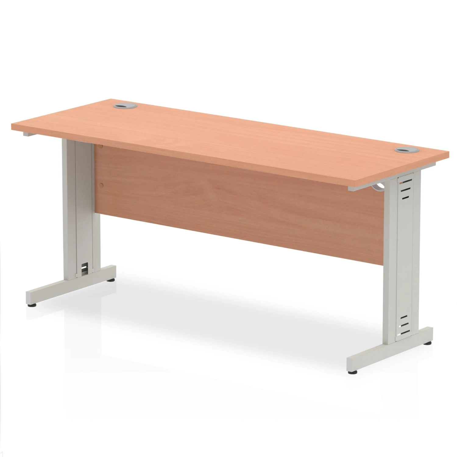 Impulse 1600mm X 600mm Office Desk - Cable Managed Leg 2 Impulse 1600mm X 600mm Office Desk - Cable Managed Leg - Image 2