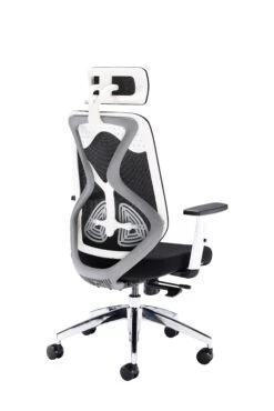 Maldini Mesh Back Office Chair -White Frame -Office Supermarket Store maldini mesh back office chair white frame mesh office chairs tc group 505345