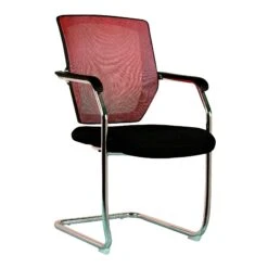 Nexus Mesh Back Meeting Chair -Office Supermarket Store nexus mesh back meeting chair mesh office chairs nautilus designs red 720723