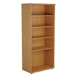 Oak 1800mm High Book Case