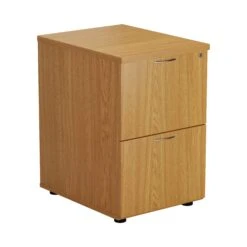 Oak 2 Drawer Filing Cabinet