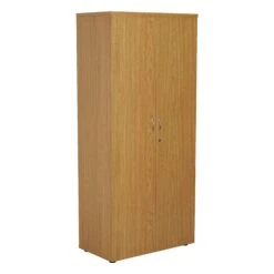 Oak Office Cupboard 1800mm High