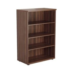 Office Bookcase 1200mm High 11 Office Bookcase 1200mm High -Office Supermarket Store office bookcase 1200mm high bookcases tc group walnut 208504