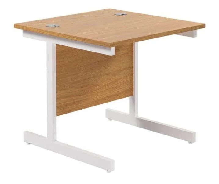 One Cantilever Rectangular Office Desks - 800mm Deep 9 One Cantilever Rectangular Office Desks - 800mm Deep - Image 9