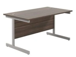 One Cantilever Rectangular Office Desks - 800mm Deep 32 One Cantilever Rectangular Office Desks - 800mm Deep -Office Supermarket Store one cantilever rectangular office desks 800mm deep desks tc group walnut silver 1200mm x 800mm 330190