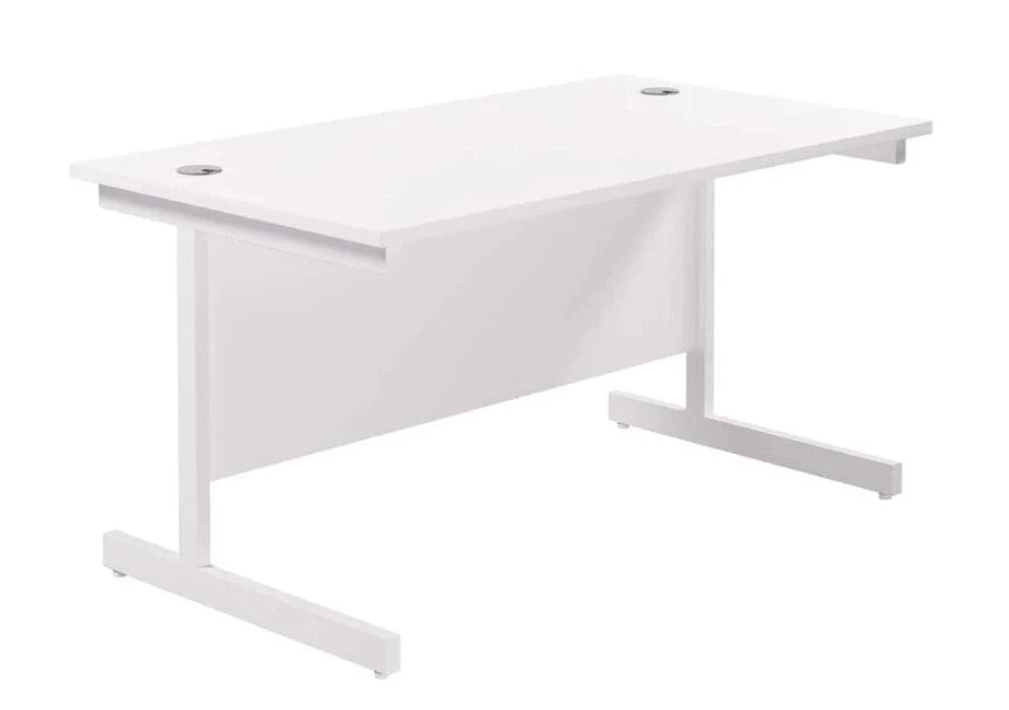One Cantilever Rectangular Office Desks - 800mm Deep 20 One Cantilever Rectangular Office Desks - 800mm Deep - Image 20