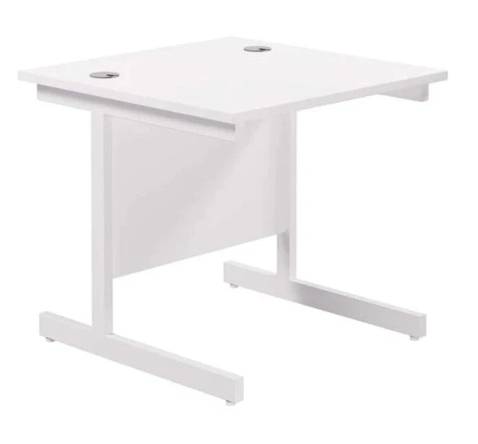 One Cantilever Rectangular Office Desks - 800mm Deep 10 One Cantilever Rectangular Office Desks - 800mm Deep - Image 10