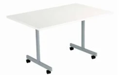 One Eighty Rectangular Tilting Table -Office Supermarket Store one eighty rectangular tilting table desks tc group white 1200 x 700 749289
