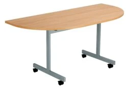 One Eighty Tilting Meeting Table 1600 X 700 D-End Top