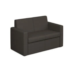 Oslo Square Back 2 Seater Office Sofa