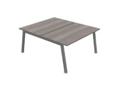 Partage Back To Back Bench Desks 1600mm Deep -Office Supermarket Store partage back to back bench desks 1600mm deep desks office supermarket aluminium cedar 1200mm x 1600mm 746122