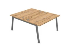 Partage Back To Back Bench Desks 1600mm Deep -Office Supermarket Store partage back to back bench desks 1600mm deep desks office supermarket aluminium timber 1200mm x 1600mm 682768