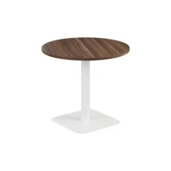 Pedestal Base 800mm Table 12 Pedestal Base 800mm Table -Office Supermarket Store pedestal base 800mm table workstations tc group walnut white 198151