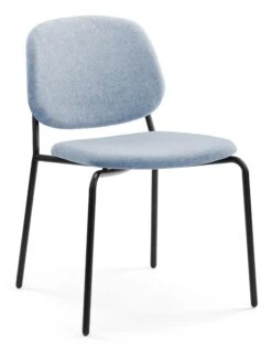 Platform Upholstered Side Chair -Office Supermarket Store platform upholstered side chair meeting workstories blue grey cse39 matching upholstery 970276