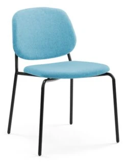 Platform Upholstered Side Chair -Office Supermarket Store platform upholstered side chair meeting workstories light blue cse20 matching upholstery 128043