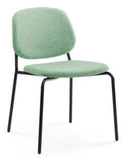 Platform Upholstered Side Chair -Office Supermarket Store platform upholstered side chair meeting workstories mint green cse36 matching upholstery 753129