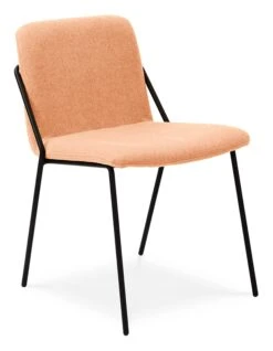 Sling Upholstered Casual Meeting Chair -Office Supermarket Store sling upholstered casual meeting chair meeting workstories pastel orange cse25 799411