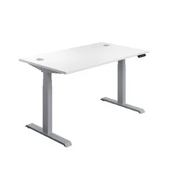 Start Height Adjustable Desk -Office Supermarket Store start height adjustable desk office desk tc group white silver 1200 x 800 760297