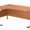 Start Next Day Delivery 1600mm X 1200mm Beech Corner Office Desk
