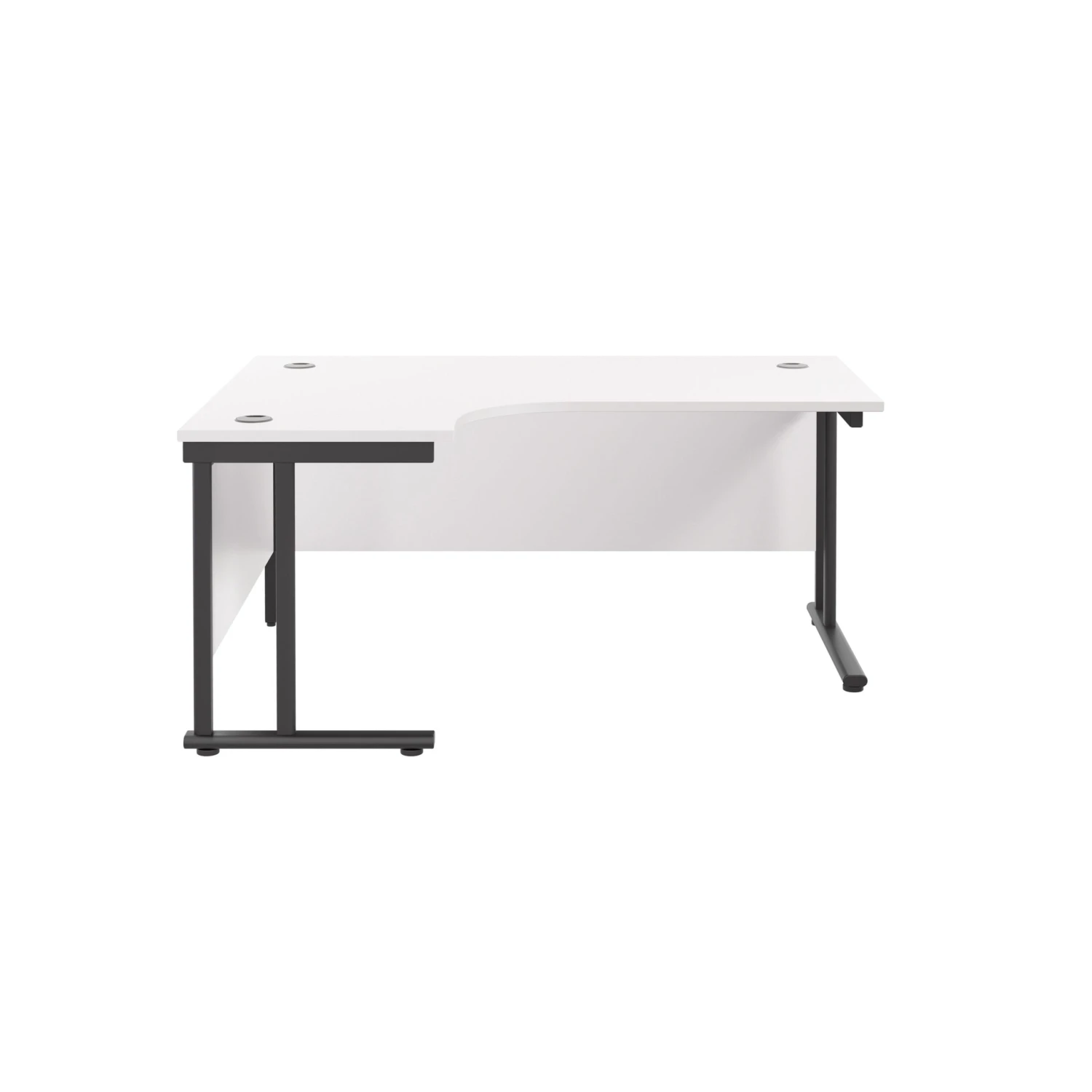 Start Next Day Delivery 1600mm X 1200mm White Corner Office Desk 5 Start Next Day Delivery 1600mm X 1200mm White Corner Office Desk - Image 5