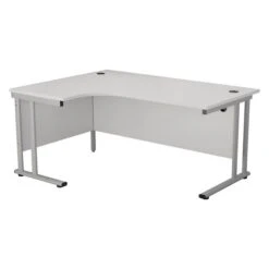 Start Next Day Delivery 1600mm X 1200mm White Corner Office Desk