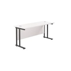 Start Next Day Delivery 600mm Deep White Cantilever Desk -Office Supermarket Store start next day delivery 600mm deep white cantilever desk workstations tc group white black 1600mm x 600mm 959068