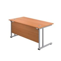 Start Next Day Delivery 800mm Deep Beech Cantilever Office Desk -Office Supermarket Store start next day delivery 800mm deep beech cantilever office desk workstations tc group 103641