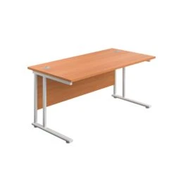 Start Next Day Delivery 800mm Deep Cantilever Desks -Office Supermarket Store start next day delivery 800mm deep cantilever desks workstations tc group beech white 1200mm x 800mm 868611