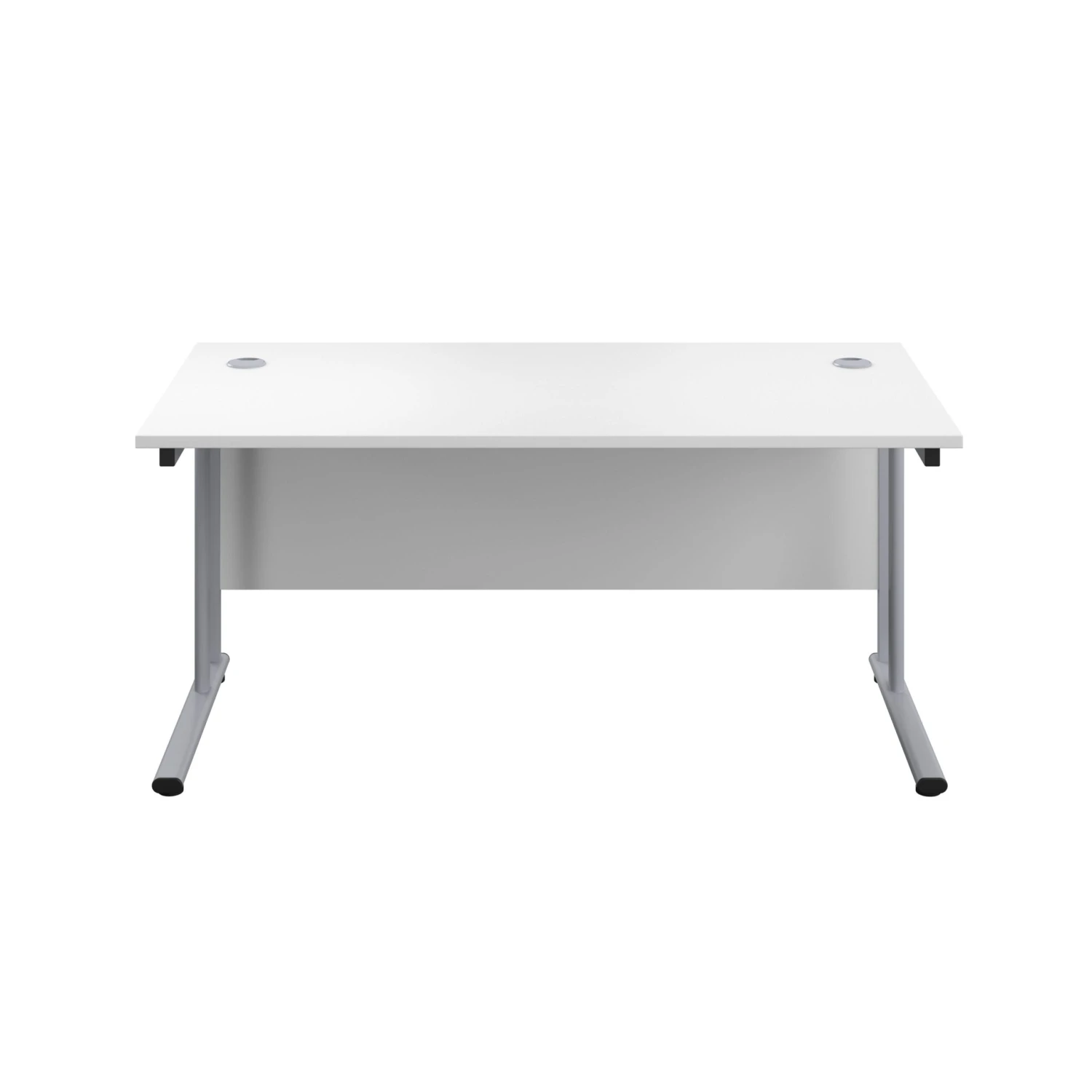 Start Next Day Delivery 800mm Deep White Office Desk 7 Start Next Day Delivery 800mm Deep White Office Desk - Image 7