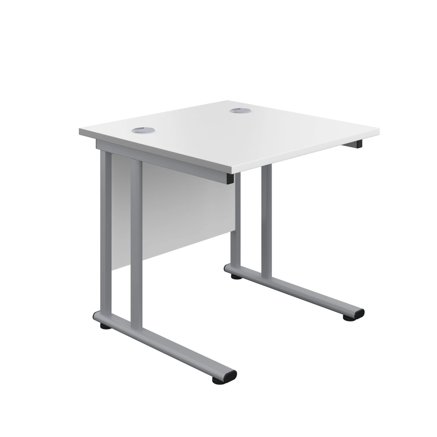 Start Next Day Delivery 800mm Deep White Office Desk 8 Start Next Day Delivery 800mm Deep White Office Desk - Image 8