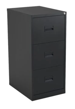 Workwise Steel 3 Drawer Filing Cabinet -Office Supermarket Store steel 3 drawer filing cabinet talos tc group black 649925