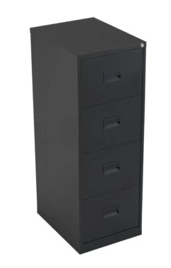 Workwise Steel 4 Drawer Filing Cabinet 5 Workwise Steel 4 Drawer Filing Cabinet -Office Supermarket Store steel 4 drawer filing cabinet talos tc group black 940834