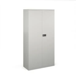 Steel Contract Cupboard With 3 Shelves 1806mm High