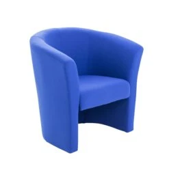 Tub Armchair - Red -Office Supermarket Store tub armchair red soft seating recep tc group blue 351836