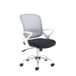 Tyler Mesh Back Office Chair With White Frame