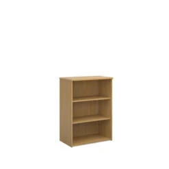 Universal Bookcase 1090mm High With 2 Shelves 7 Universal Bookcase 1090mm High With 2 Shelves -Office Supermarket Store universal bookcase 1090mm high with 2 shelves wooden storage dams oak 633205