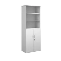 Universal Combination Unit With Open Top 2140mm High With 5 Shelves 9 Universal Combination Unit With Open Top 2140mm High With 5 Shelves -Office Supermarket Store universal combination unit with open top 2140mm high with 5 shelves wooden storage dams 117895