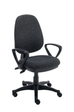 Versi Highback Operator Chair -Office Supermarket Store versi highback operator chair office chair fabric office chair tc group charcoal fixed 500661