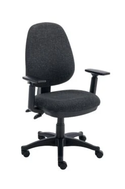 Versi Highback Operator Chair -Office Supermarket Store versi highback operator chair office chair fabric office chair tc group charcoal height adjustable 605412
