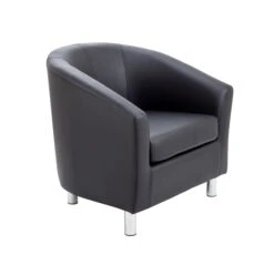 Vibrant Tub Armchair With Metal Feet 8 Vibrant Tub Armchair With Metal Feet -Office Supermarket Store vibrant tub armchair with metal feet soft seating recep tc group black 792981