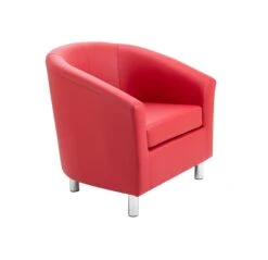 Vibrant Tub Armchair With Metal Feet 11 Vibrant Tub Armchair With Metal Feet -Office Supermarket Store vibrant tub armchair with metal feet soft seating recep tc group red 542137