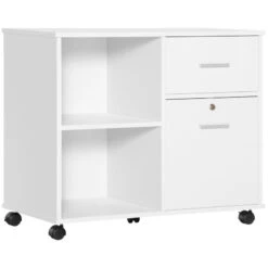 Mobile Vinsetto Filing Cabinet -Office Supermarket Store vinsetto filing cabinet with wheels draft filing aosom 506684