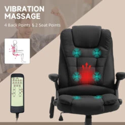 Vinsetto Heated Massage Recliner Chair -Office Supermarket Store vinsetto heated massage recliner chair executive aosom 774327