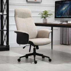 Vinsetto High Back Fabric Office Chair -Office Supermarket Store vinsetto high back fabric office chair seating aosom 814331