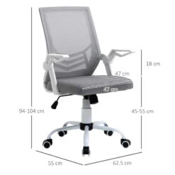 Vinsetto Mesh Office Chair -Office Supermarket Store vinsetto mesh office chair draft mesh office chairs aosom 632530