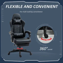 Vinsetto Racing Gaming Chair -Office Supermarket Store vinsetto racing gaming chair executive aosom 924697