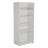 White 1800mm High Office Book Case
