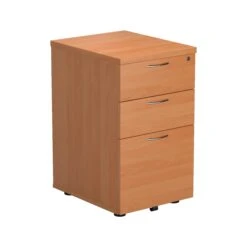 Wooden 3 Drawer Under Desk Pedestal -Office Supermarket Store wooden 3 drawer under desk pedestal pedestals tc group beech 515898